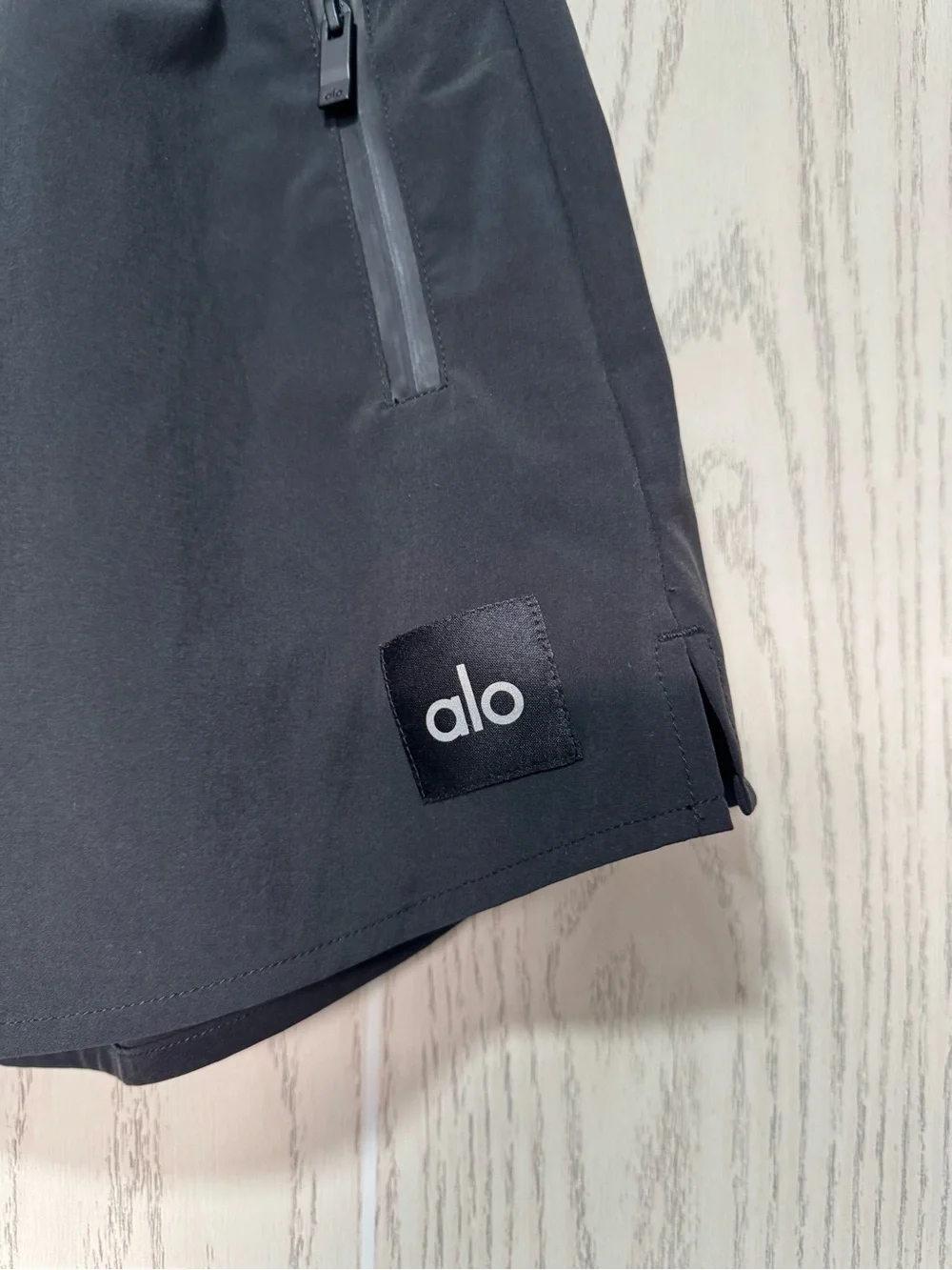 ALO Yoga Black Skort Elevation Mini Skirt Fleece lined Short XXS